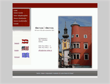 Tablet Screenshot of ortner-ortner.at